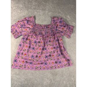 ivy jane‎ smocked pink flowy